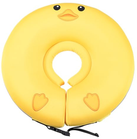Non Inflatable Baby Pool Float Infant Swim Ring for Newborns Soft Swimming Loop Adjustable Fit for 0–18 Months Flower Shape