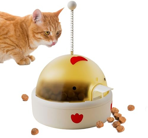 Distributeur de Nourriture Puzzle pour Chat Mignon Distributeur interactif
