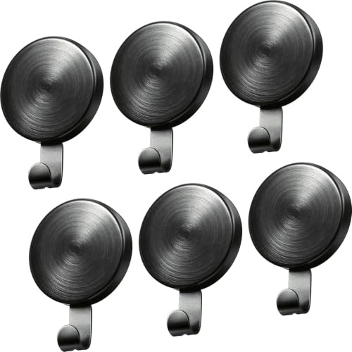 Jetec 6 Stück Magnetische Kranz Haken Magnet Haken Kranzhalter für Metalltür Kühlschrank Küche Weihnachten Kränze Partydekoration