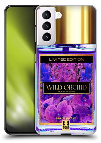 Head Case Designs Orchidea Selvaggia Collezione Profumi Custodia Cover Dura per Parte Posteriore Compatibile con Samsung Galaxy S21 5G