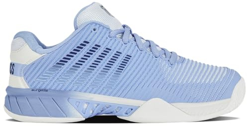 K-Swiss Performance Big Shot Leather Damen Tennisschuhe | Tennis, Pickleball, seitliche Unterstützung, gepolstert, langlebig, stabile Unterstützung, atmungsaktiv, leicht, Leistung