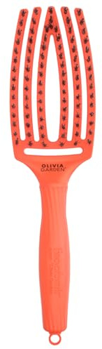 Olivia Garden Fingerbrush Combo Medium Orange Dream