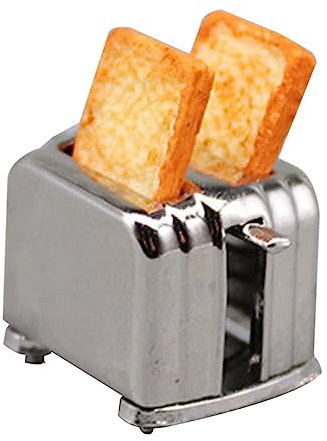 UKCOCO Mini Machine à Pain Jouet Maison Miniature Machine à Pain Miniature Accessoire Maison Décoration de Cuisine