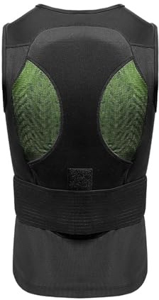 Kdjuope Protector de Espalda Ski Vest Chaleco Protector Espinal Impacto Resistente Confortable Material Spandex Adecuado para Esquí Ciclismo Motociclismo Acti, M