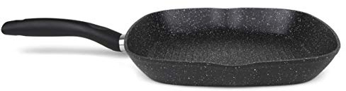 Orbegozo RUF 1028 - Poêle à griller en aluminium forgé avec surface antiadhésive, 28 cm de diamètre, convient à tous les types de cuisinières, sans PFOA