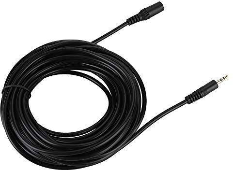 Sonew Câble audio, 3.5mm mâle à femelle câble d'extension optique Jack Câble auxiliaire pour casque Smartphone stéréo(10m)