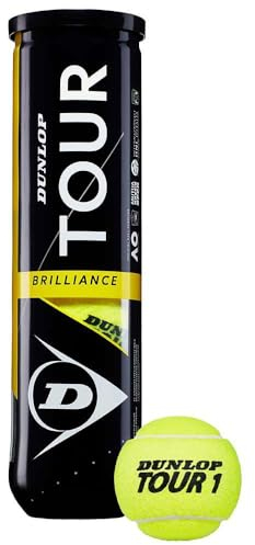 Dunlop Tennisball Club All Court - für Sand, Hartplatz und Rasen (1x4er Dose)