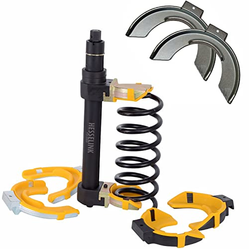 Hesselink® FS-2000 Mc-Pherson Federspanner I Industriequalität für Schlagschrauber zugelassen I Universal Werkzeug I Einsetzbar bei Allen gängigen Automarken