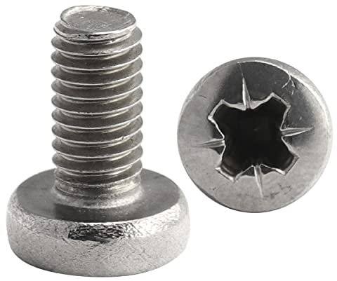FASTON® Linsenkopfschrauben M2x4 KreuzschlitzZ DIN 7985 aus Edelstahl A2 V2A (5 Stück) Kreuzschlitzschraube Linsenkopf Schrauben Gewindeschrauben Vollgewinde (ISO 7045)