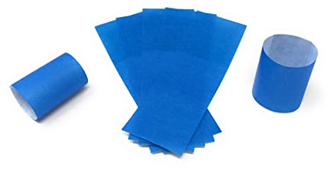 N. F. String & Son Blue Paper Napkin Bands with Self-Sealing Glue, 20000/Box (Blue, 20000)