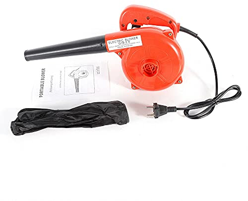 SHZICMY Elektro Laubsauger Laubbläser Elektrisches Gebläse Luftgebläse Staubsauger Handstaubsauger Auto Computer Gartenluft Staub Blatt Staubsauger Gartensauger Gartenbläser 1000W