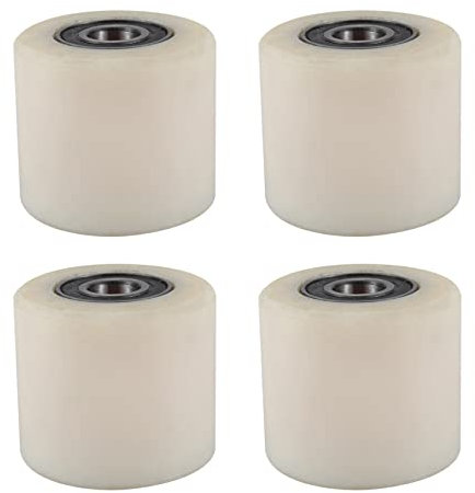 TsoLay 4 palettes rotatives en nylon beige + argent 80 x 70 mm