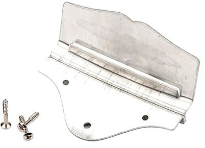 14 Strings Metal Mandolin Tailpiece Mandolin Tailpiece With Mounting Screws Mandolin Replacement Parts Easy To Use 14 Strings Metal Mandolin Tailpiece Easy Installation