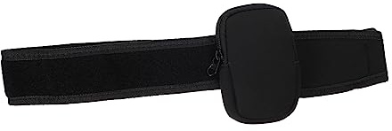 Mikinona Borsa da Cintura Custodia Aderente Apertura Superiore in Neoprene Nero per Microfono Wireless per Trasmettitori senza Fili e Telefono Mobile