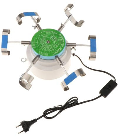 LOVIVER Dispositivo di Carica per Orologi Automatici - Tester Professionale, Contiene fino a 6 Orologi 220V