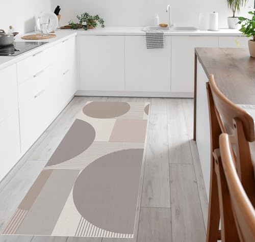 VINILIKO Design | Alfombra Vinílica Hermes 50x100 cm - Antideslizante, Impermeable, Lavable - Varios Tamaños - Alfombra Vinilo Salón, Cocina