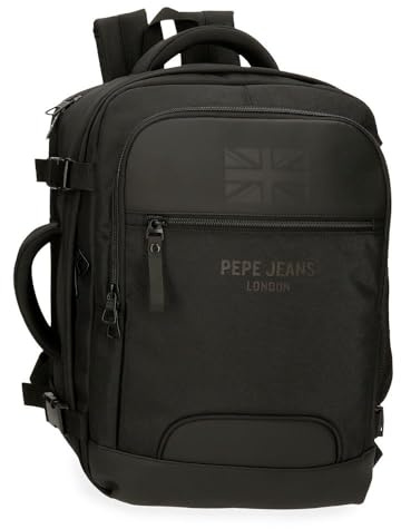 Pepe Jeans Bromley, mochilas, mochilas cabina, poliester, diferentes tamaños, Negro, verde, rojo, gris, poliéster. De Joumma Bags