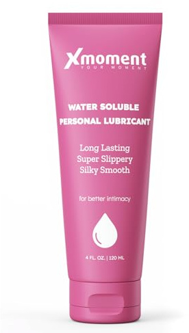 pH Balanced Water-Based Lube Without Glycerin & Parabens, Hydrating Personal Lubricant for Men, Women & Couples Vaginal & Anal Sex, Long-Lasting & Ultra Smooth Lubricants for Privacy and Toys