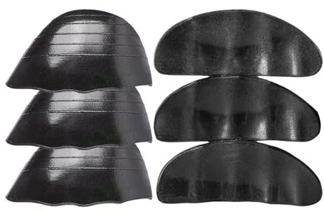 Relleno de zapatos – Insertos para los dedos del pie | 2 pares de insertos de zapatos para hacer zapatos más pequeños, espuma transpirable antideslizante para danza, atletismo, zapatos planos