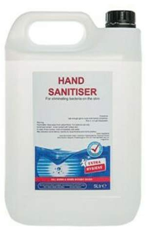 We Can Source It Ltd - Pourable Alcohol Hand Gel Sanitiser - 10 Litre Hand Disinfectant Gel Large