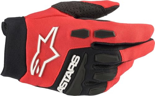 Alpinestars Gloves Full Bore Junior Bright Red/Black S