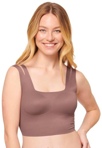 Sloggi Zero Feel Flow Top bustier för kvinnor, Kacao, L