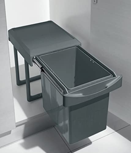 Inoxa Pattumiera Estraibile 97A/1 a 1 Secchio da 17 Lt