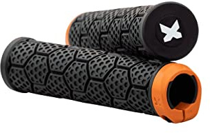 Sixpack D-Trix PA Lock-On Fahrrad Schraubgriffe schwarzorange