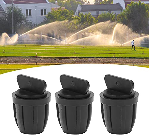 Haofy 20 Pièces 8/11 Bouchon d'extrémité de Tuyau avec Serrure, Connecter Le Tuyau D'irrigation Goutte à Goutte, Arrêter l'eau à la Fin pour Les Lits de Jardin, Les Fermes, Les Pelouses