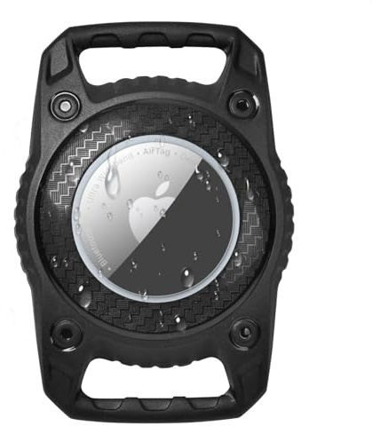 Ainiv IP7 vattentät hund för Airtag, kompatibel med Apple Airtag-fodral, nyckelring för hundar och katter, hänge hund för Airtag, hållare för hundhalsband, robust TPU, lätt