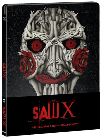Blu-Ray 4K Uhd Saw X (Steelbook) (4K Ultra Hd+Blu-Ray Hd)