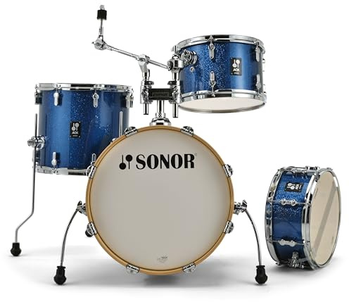 Sonor AQX Jazz Shell-Set BOS Blue Ocean Sparkle - Drum Kesselsatz