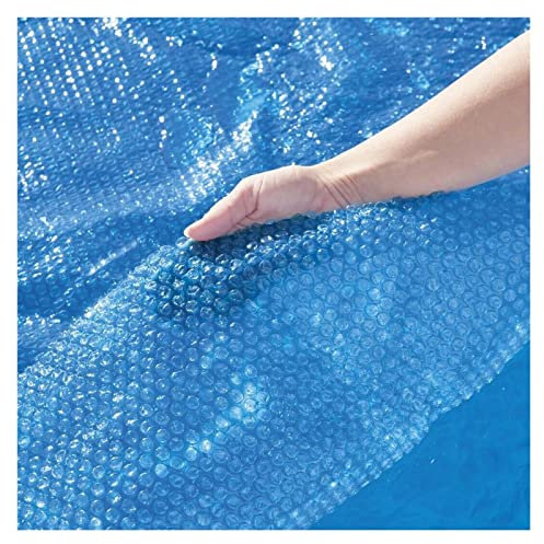 Round Solar Blanket for Inground Pools/Above Ground Pool/Spa and Hot Tub, 10ft 13ft 15ft 18ft 21ft 22ft 24ft Solar Pool Cover for Swimming Pool, 400 Micron Bubble (Size : 15ft/4.6m)