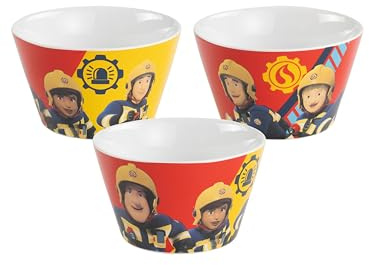 United Labels Bol à céréales en porcelaine motif Sam le pompier - 500 ml