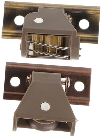 Vaguelly Pulegge e Blocca Corda Per Tapparelle in Bambù Accessori Con Blocco Sicuro Design Elegante Facile Montaggio Per Tende Avvolgibili e Tende a Rotazione Uso Per Casa e Ufficio