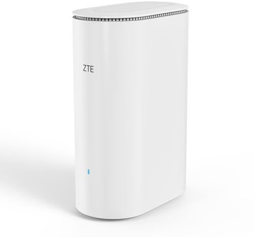 ZTE WLAN Router WiFi 6 mit EasyMesh, WLAN Repeater, bis zu 3000 Mbit/s für stabiles WLAN, ideal für Homeoffice, Streaming und Smart Home, kein 5G Router, keine SIM-Karte, kein DSL-Modem