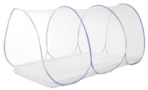 Fransande Moustiquaire Pliable Ultra légère, 190x90x90 cm Tente de Camping Portable, lit moustiquaire Familial, Installation Facile et Rapide