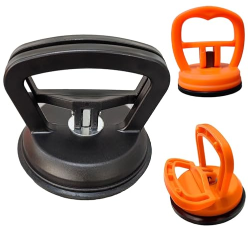 3 Pezzi Ventosa Carrozzeria, Strumenti Riparazione, Kit Rimozione Potenti, Tirabolli Efficiente Extra Forti, Estrattore Ammaccature Auto, Ventose Vetro per Piastrelle & Schermo Spostamento