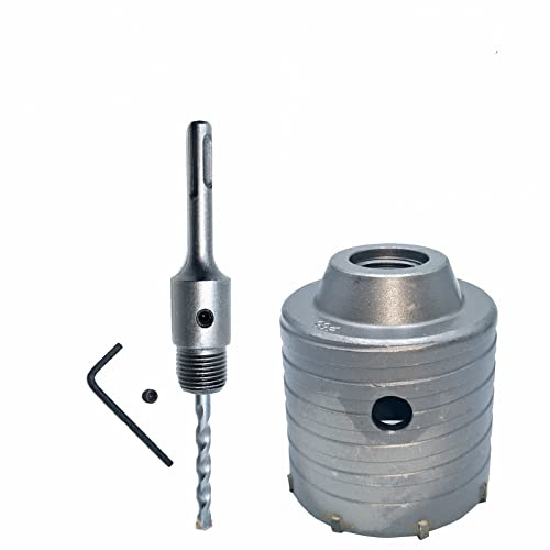 Elektrische Lochsäge für Beton, 50 mm Beton-Lochsäge, elektrischer Hohlkernbohrer-Schaft