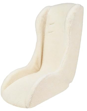 POLISPORT 8015000024 Mini Pelican Riduttore Per Seduta Bambini In Pile Senza Cintura Di Sicurezza, Compatibile Con Rimorchi, Passeggini E Cargo Bike – Sicuro E Adatto A Bambini Da 7–18 Mesi, Bianco