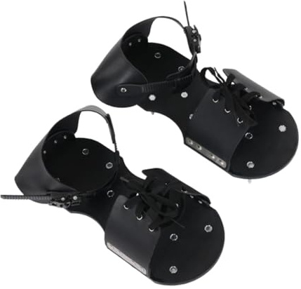 misppro Suela aireadora de césped con pinchos para el cuidado del césped del jardín y revestimientos resinosos (tamaño 38-45), clavos de 5 cm