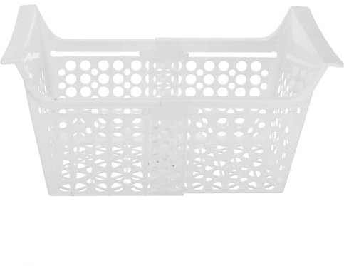 PENIKOKO Panier de Rangement Extensible Réglable pour Congélateur Coffre Panier Séparateur avec Drainage Intégré Organisateur Pratique pour Cuisine et Congélateur Large