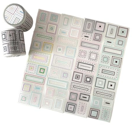 NVOQILIN Rouleau de lettres autocollantes pour scrapbooking, journaux, travaux manuels, fournitures de papeterie