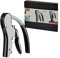 Tire-Bouchons, GWCLEO Luxe Compacte Ouvre-Bouteilles avec Coupe-Capsule Intégré, Ensembles d'accessoires pour vin avec Bouchon et Verseur pour vin, Tire Bouchon levier avec Boîte Cadeau Élégant