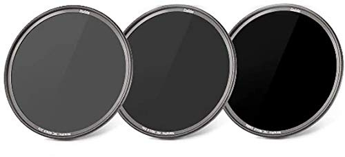 HAIDA Ultra Slim NanoPro MC ND Graufilterset 8X, 64x, 1000x - 82 mm, inkl. Stack Cap Filtercontainer