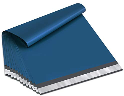 UCGOU Poly Mailers 14.5x19 Inch Navy Blue 100 Pack Large Shipping Bags #7 Strong Thick Mailing Envelopes Self Sealing Adhesive Waterproof and Tear Proof Boutique Packaging Postal for Clothing