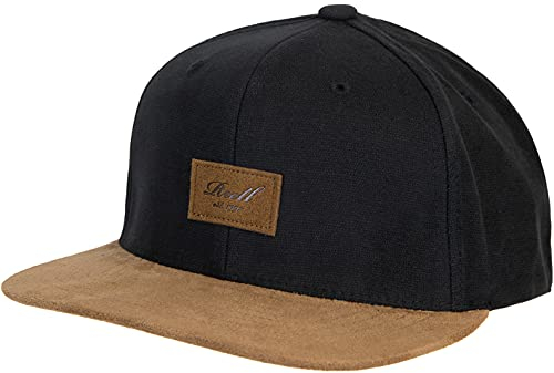 Reell Suede Snapback Cap (one Size, Black)
