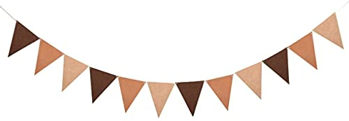 Wimpelkette Girlande Party Dekoration aus Filz 2,5m (Variante 3)