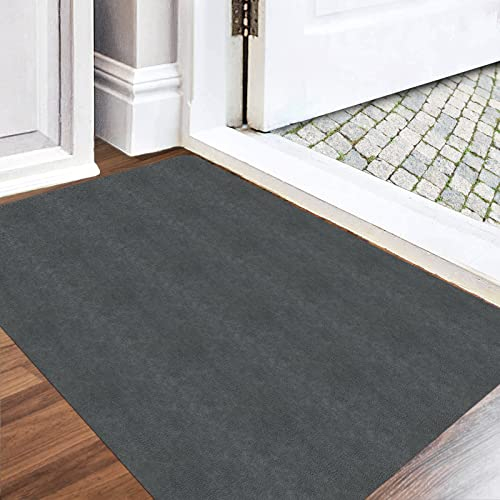 Durable Indoor Doormat, Washable Dirt Trapper Mat, Super Thin Entrance Door Mat, Absorbent Kitchen Runner, Non-Slip Dirt Trapper Mat / Doormat