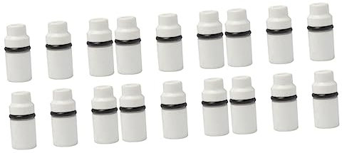 jojofuny 3 Set Di Ugelli Spruzzatori in Ceramica Ugelli A Pressione Per Sabbia Bianca Ugelli Di Pulizia Ad Alta Efficienza 6 Pezzi*3
